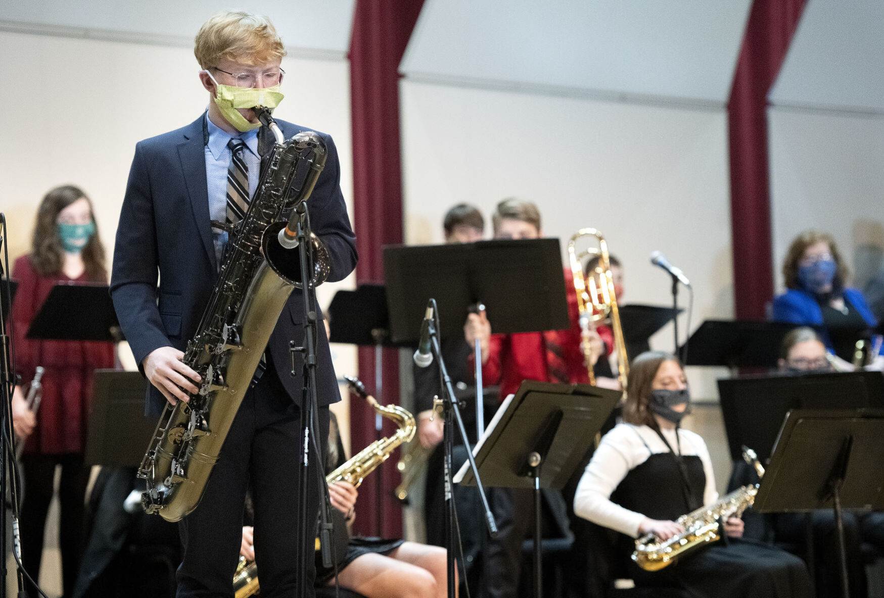 Northwest Iowa Bandmasters Association district jazz festival 1